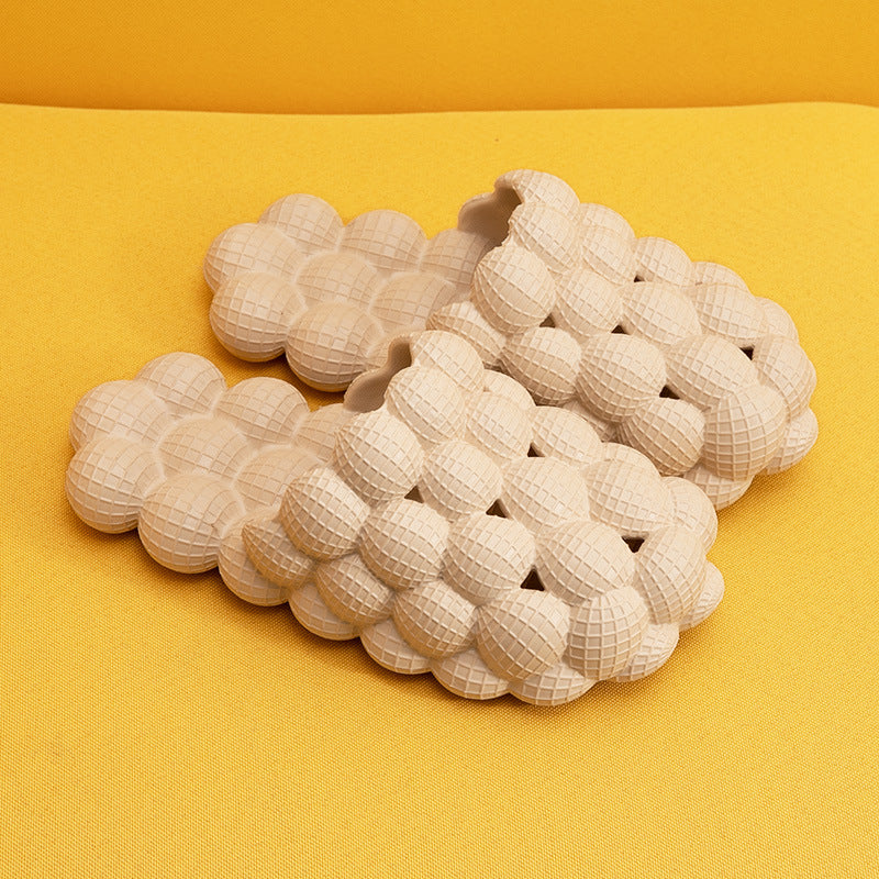 New Massage Mesh Bubble Bathroom Slides Home Indoor Anti-Skid New Fashion Shoes