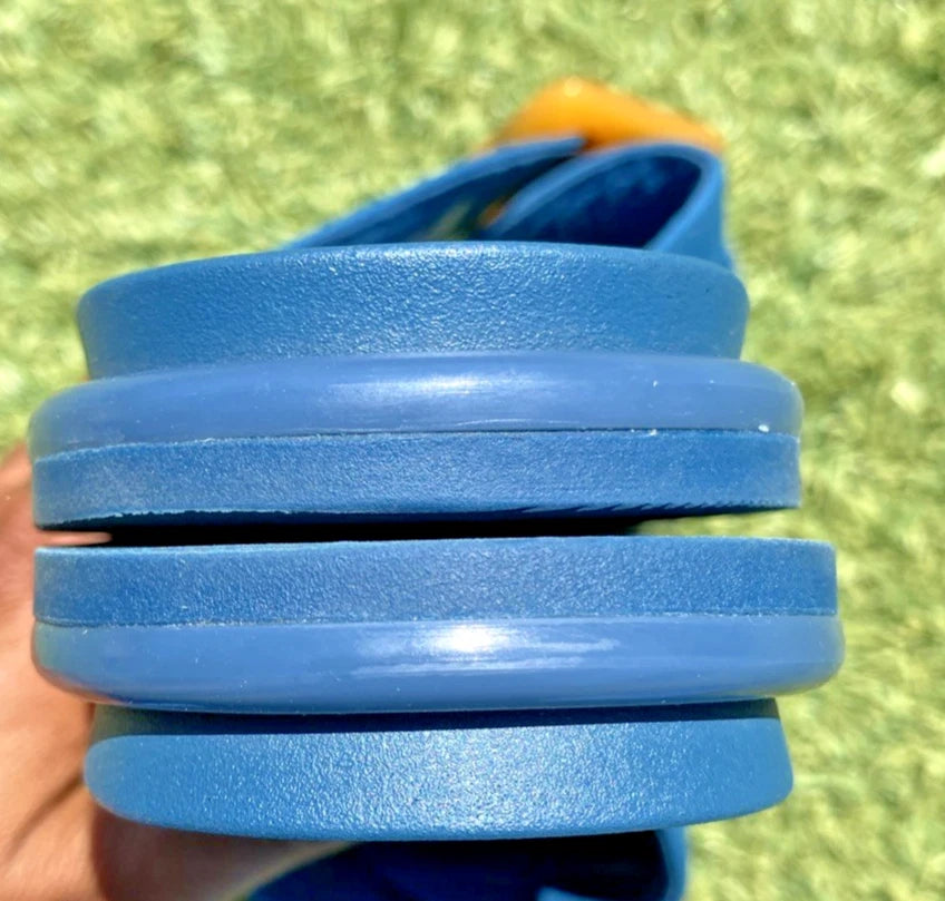 Olukai LA'I Slide Sandals Women’s Size 9 Blue Comfort Style 20511-7575