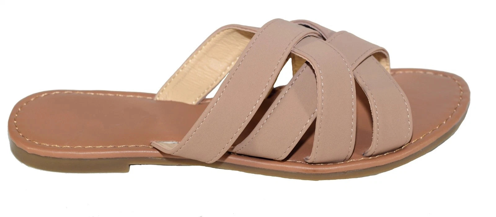 New Women Gladiator Sandals Casual slip on Flip Flops Flat Size Slipper Shoes