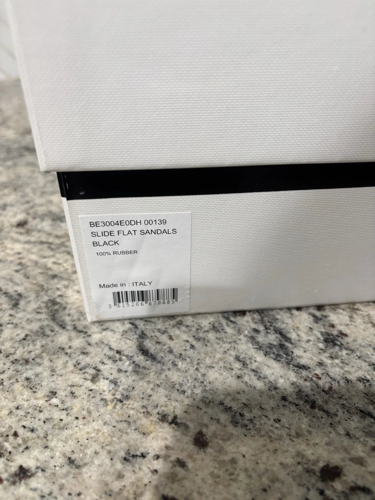 Givenchy  Logo Rubber Pool Slides Women's Size 8 Black Sandals -  INCLUDES BOX!