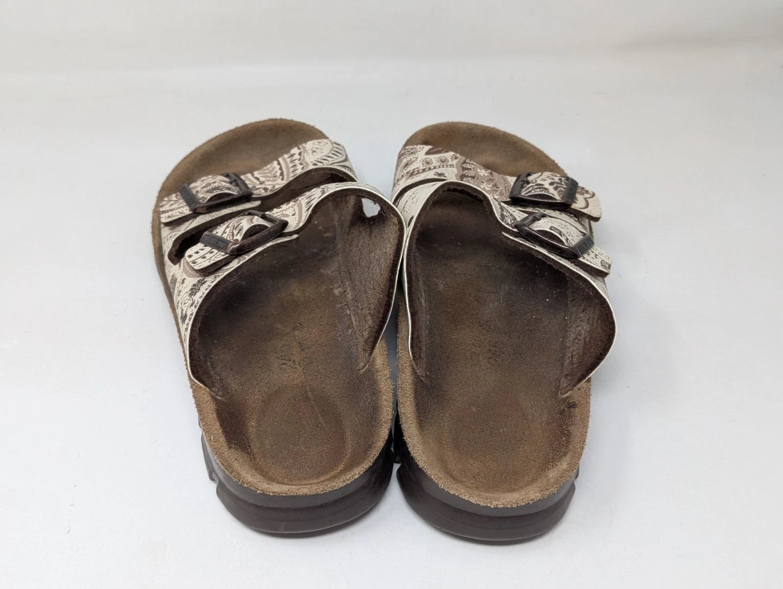 Birkenstock Alpro Sandals Slides Women's Size 38 / 7 Paisley Slip Resistant VTG