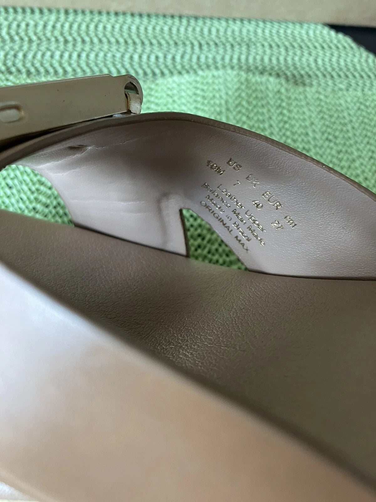 Dr. Scholl's Original Collection Original Max Leather Sandal NIB SZ 10