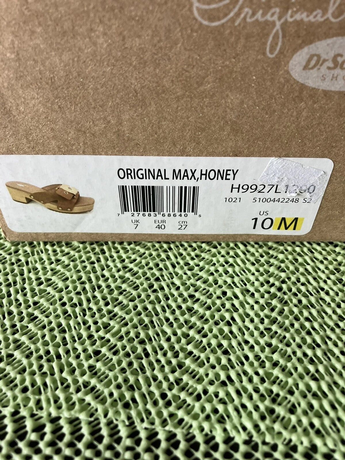 Dr. Scholl's Original Collection Original Max Leather Sandal NIB SZ 10