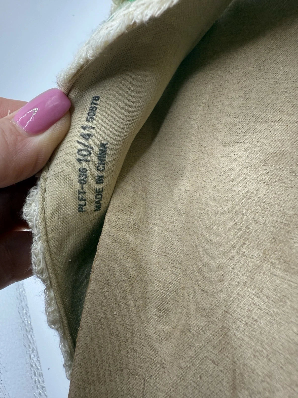 DIRTY LAUNDRY Crochet Knit Sandal Criss Cross Slide Platform Espadrille Women 10