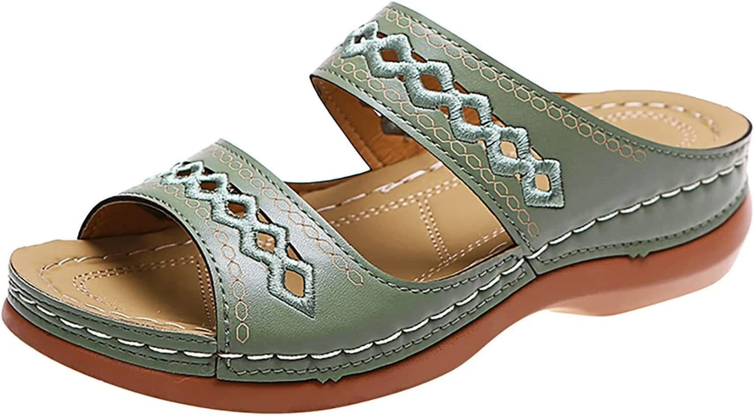 Sandals for Women Dressy Summer Fashion Orthotic Slides Ladies  Athletic Sandals