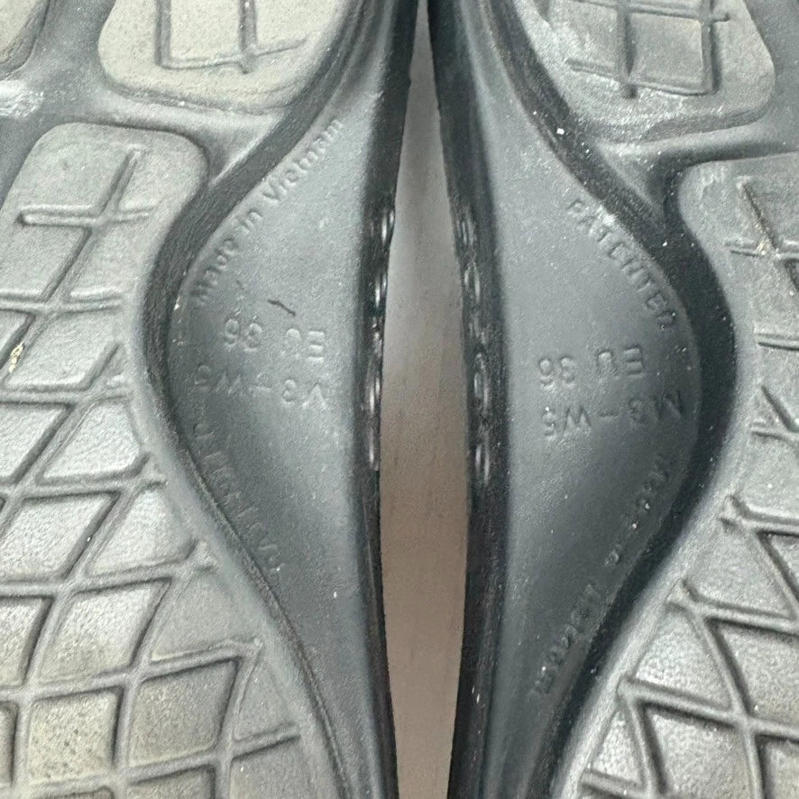 OOFOS Recovery Slides Luxe Sandals Women’s 5 Blue Iridescent Snake Comfortable