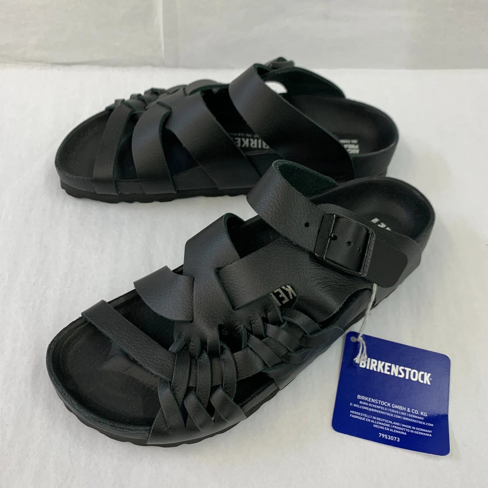 Birkenstock New w/o Box Tallahassee Archive Re-Issue Black Style Nubuck Regular