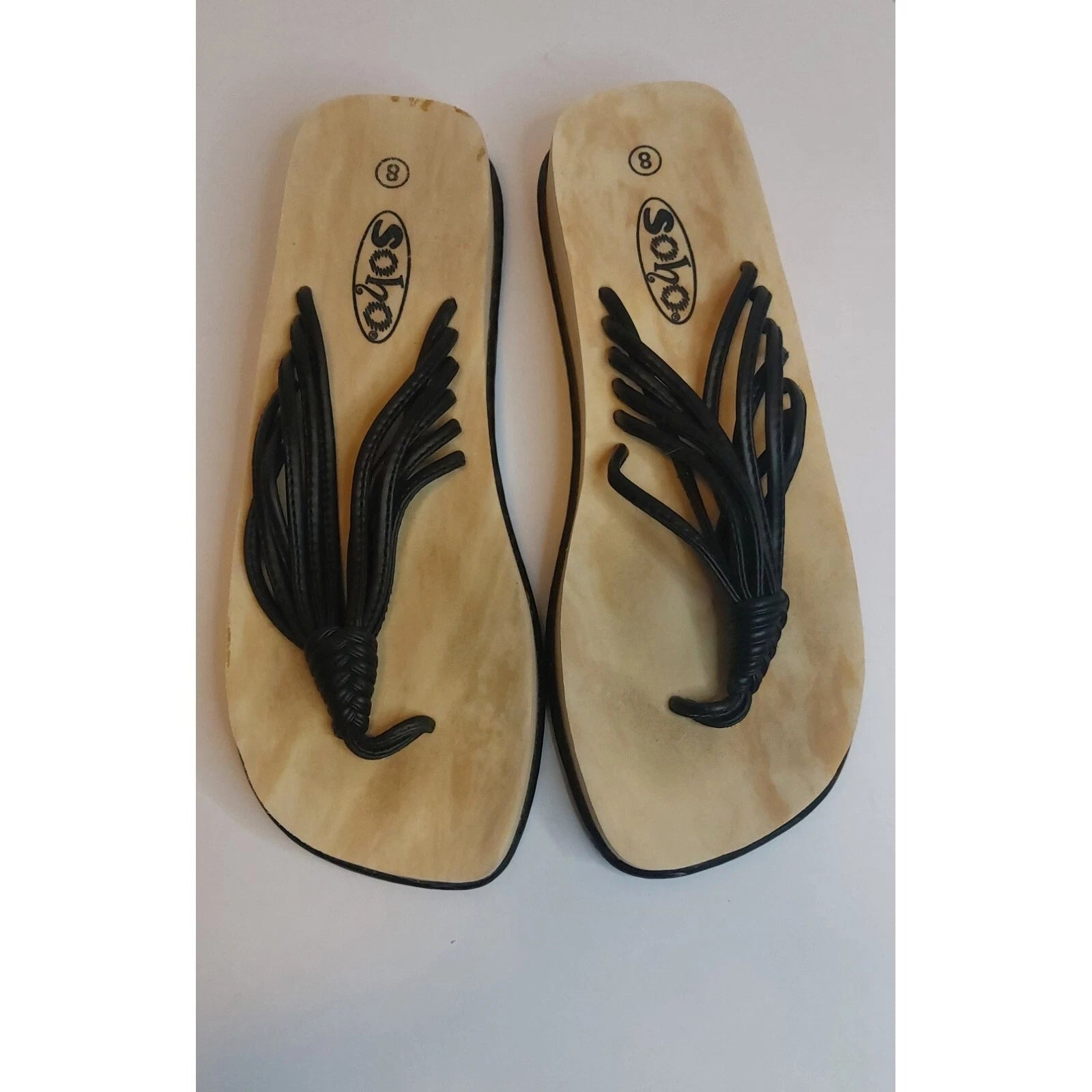 Flip flop style Sandals vacation women's SIZE 8 #274