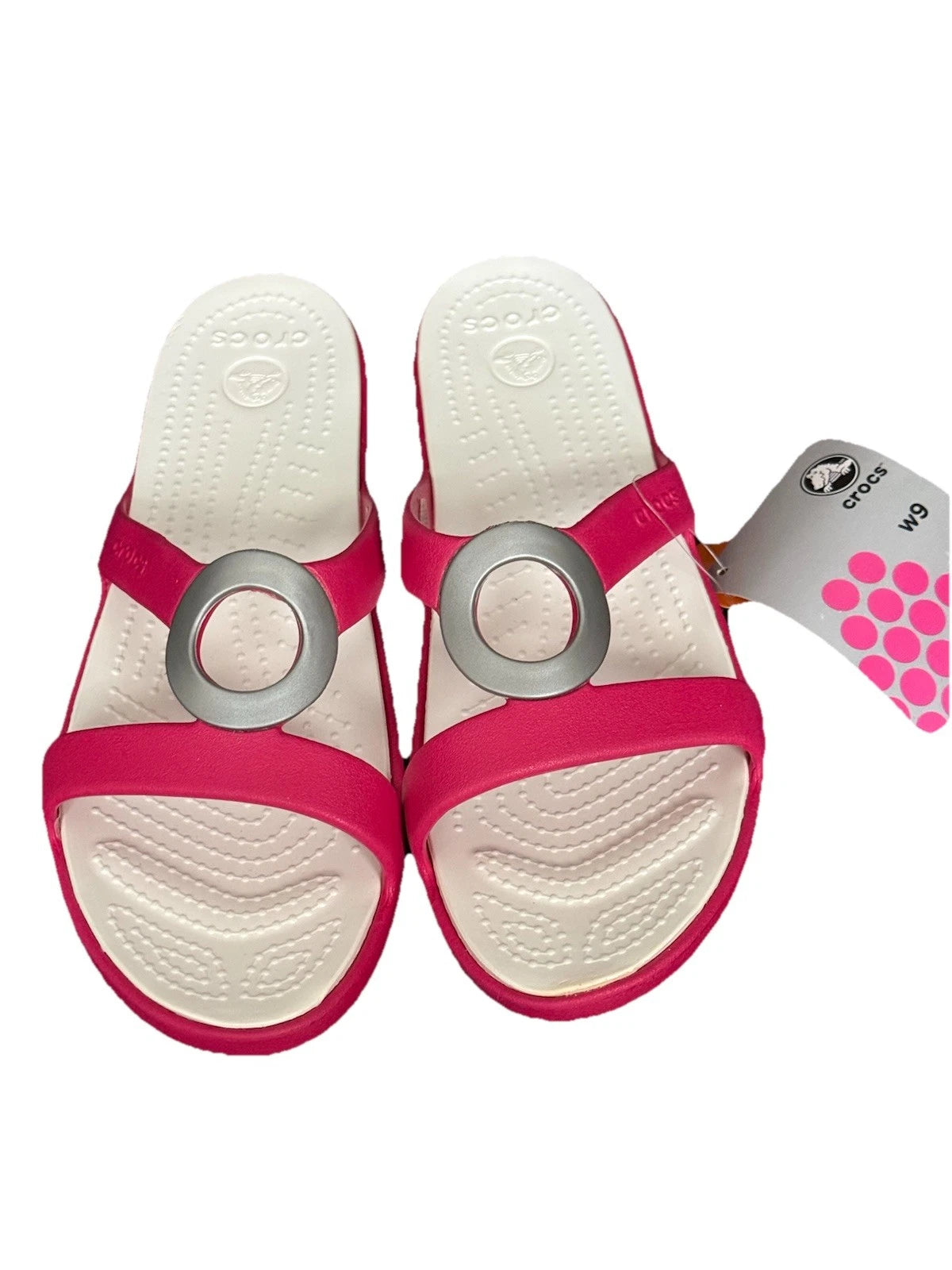 Crocs Sanrah Circle Raspberry Circle Size 9