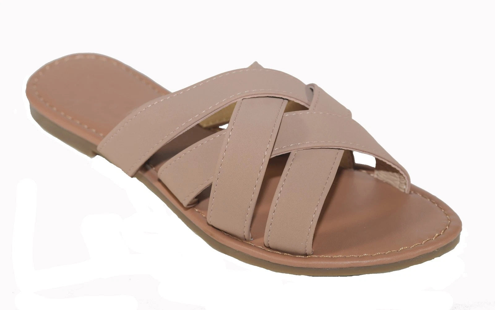 New Women Gladiator Sandals Casual slip on Flip Flops Flat Size Slipper Shoes