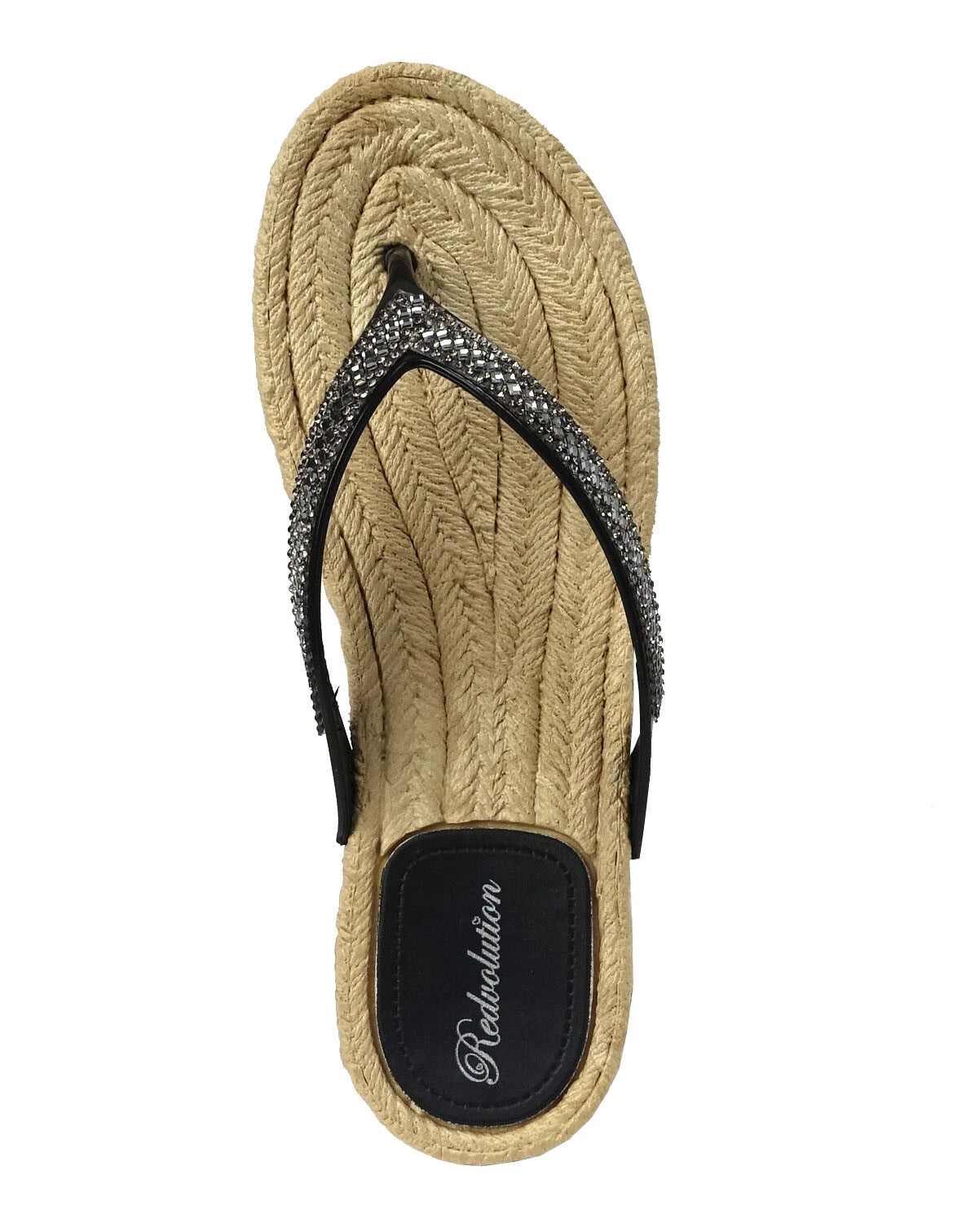 NEW Women's Fashion Glitter Thong Flip Flop Rhinestone Sandals Soft Rubber Sole