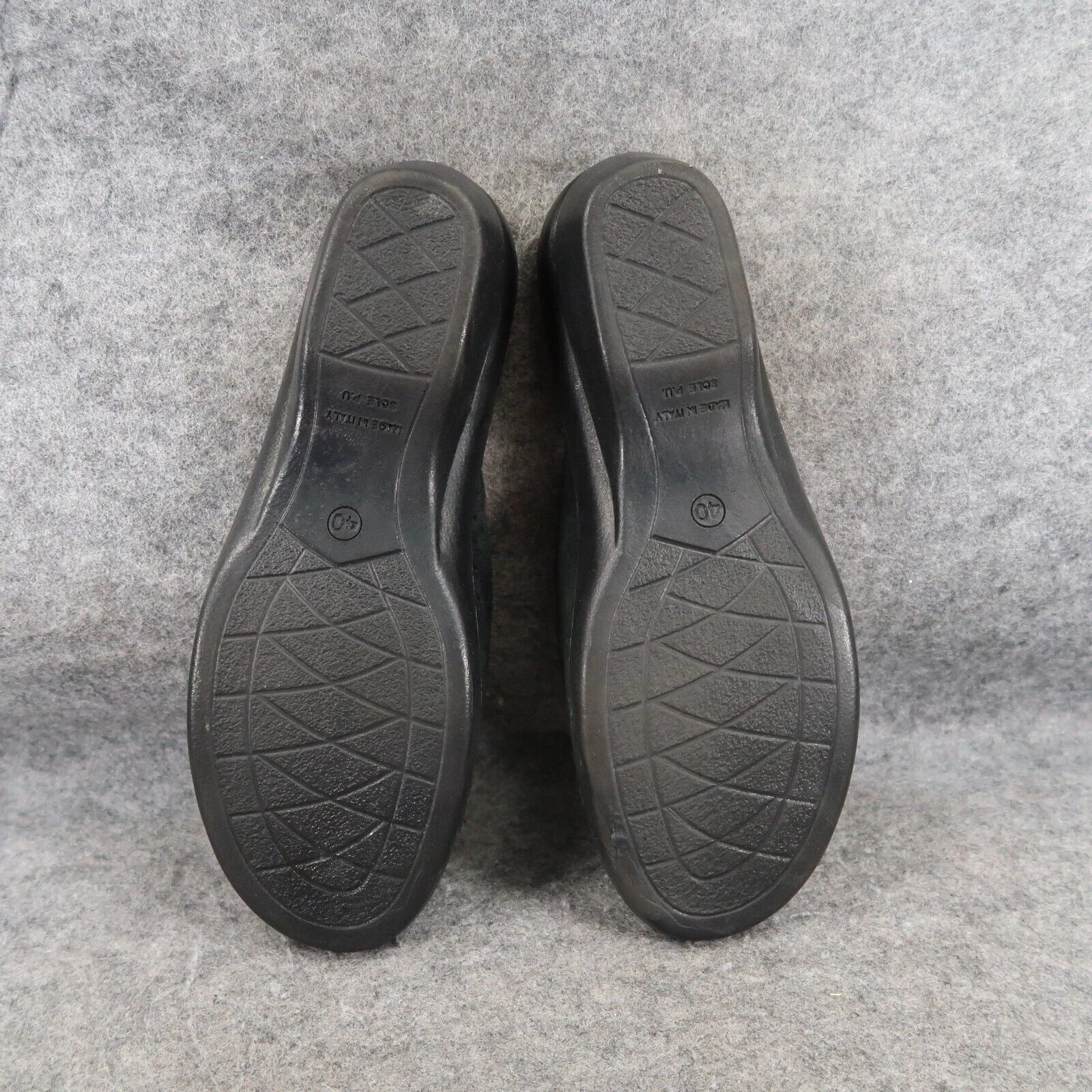 Spring Step Shoe Women 9 Sandal Flexus Wedge Slide Leather Comfort Fashion Black