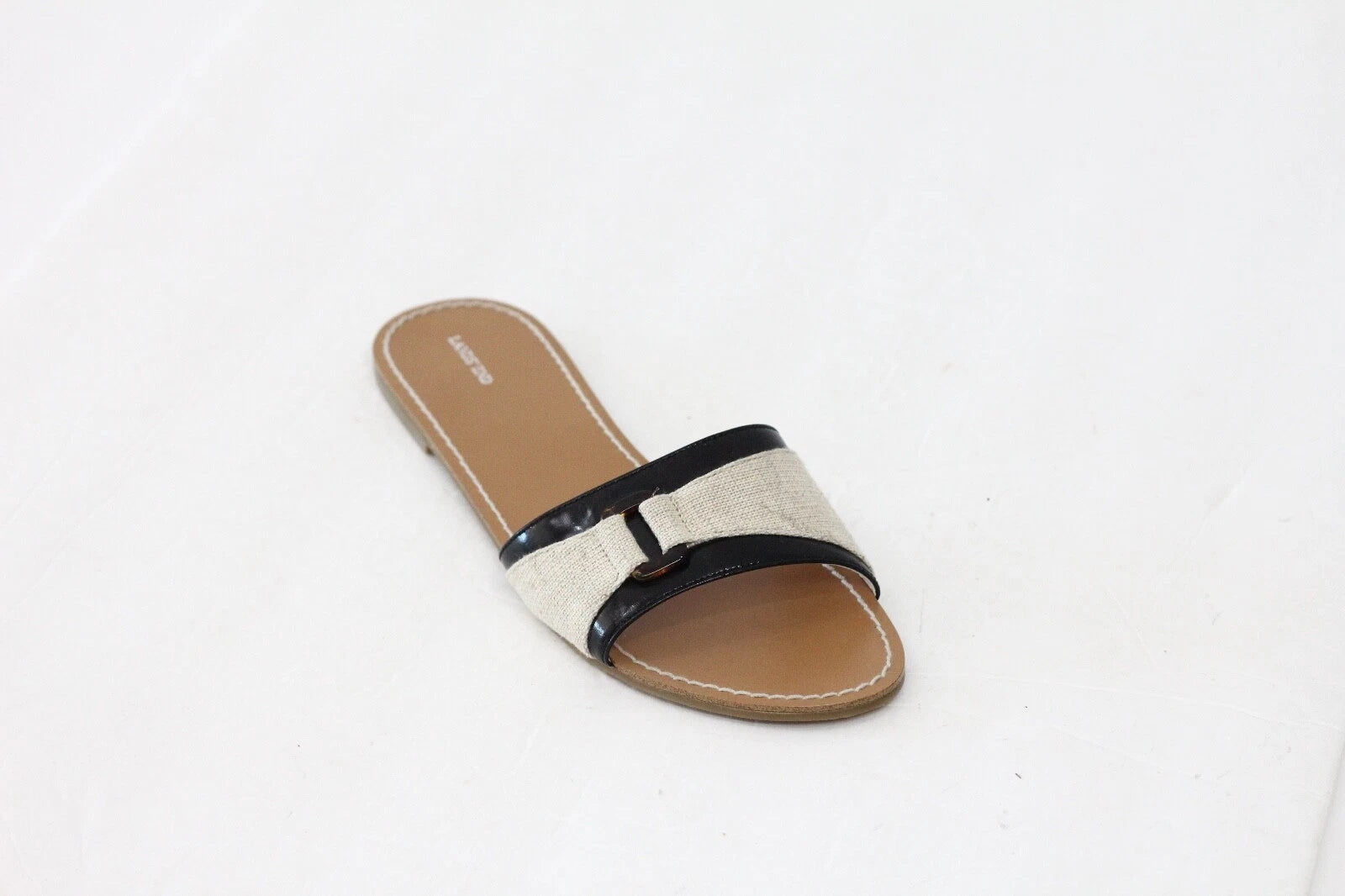 Lands' End Sandals Women Flat Slides New sz 9 Beach Casual Slip on Classic style