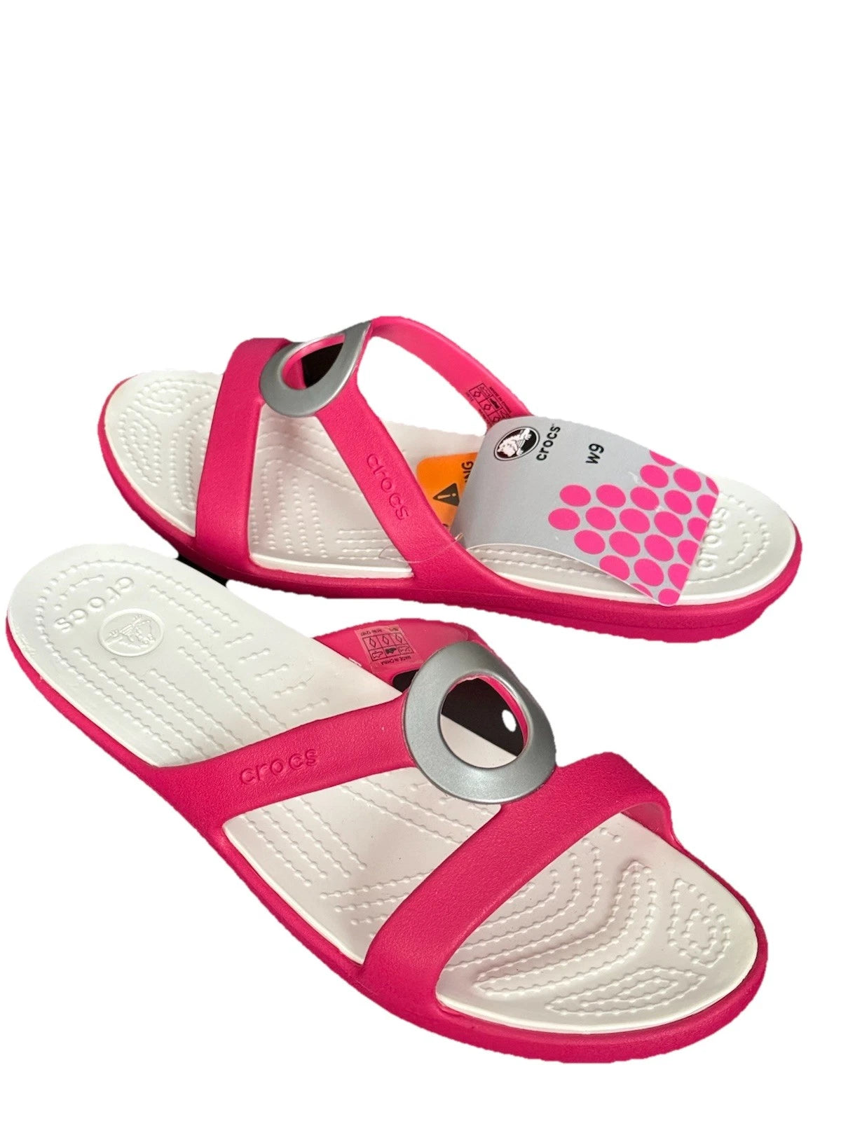 Crocs Sanrah Circle Raspberry Circle Size 9