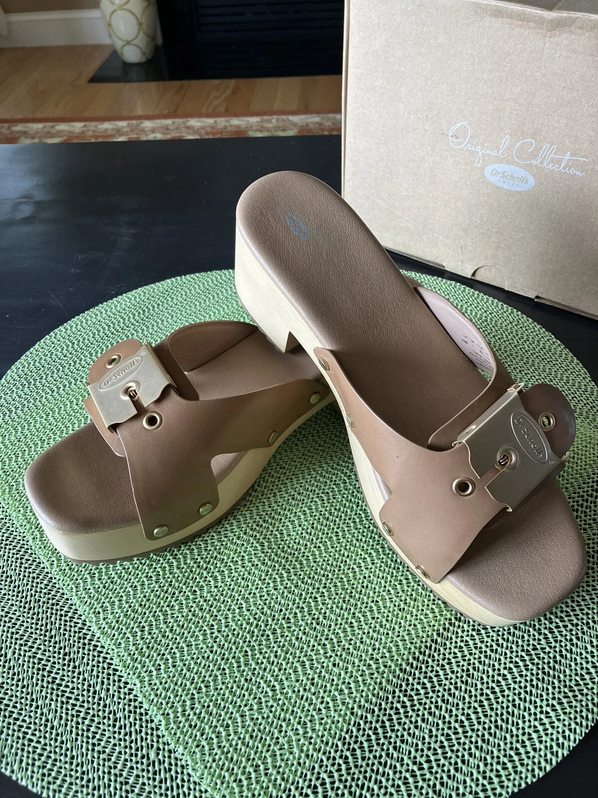 Dr. Scholl's Original Collection Original Max Leather Sandal NIB SZ 10