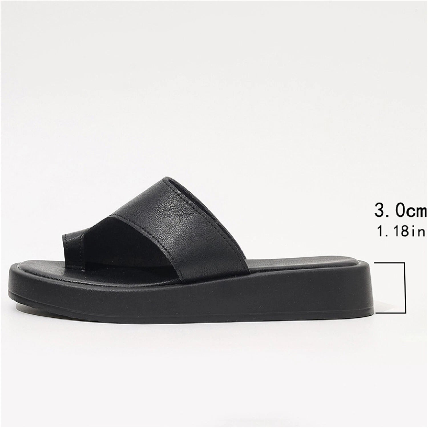 Women's Fashion Clip Toe Flat Beach Sandals Summer Orthopedic Casual Slippers