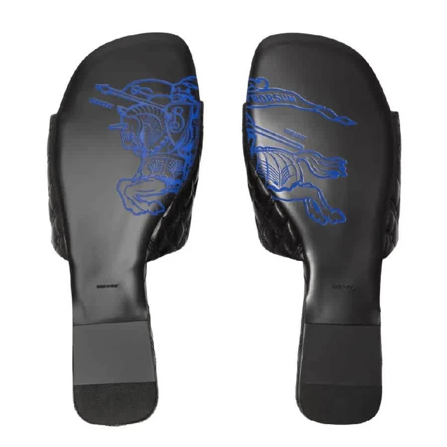 Burberry Quilted Leather Slides