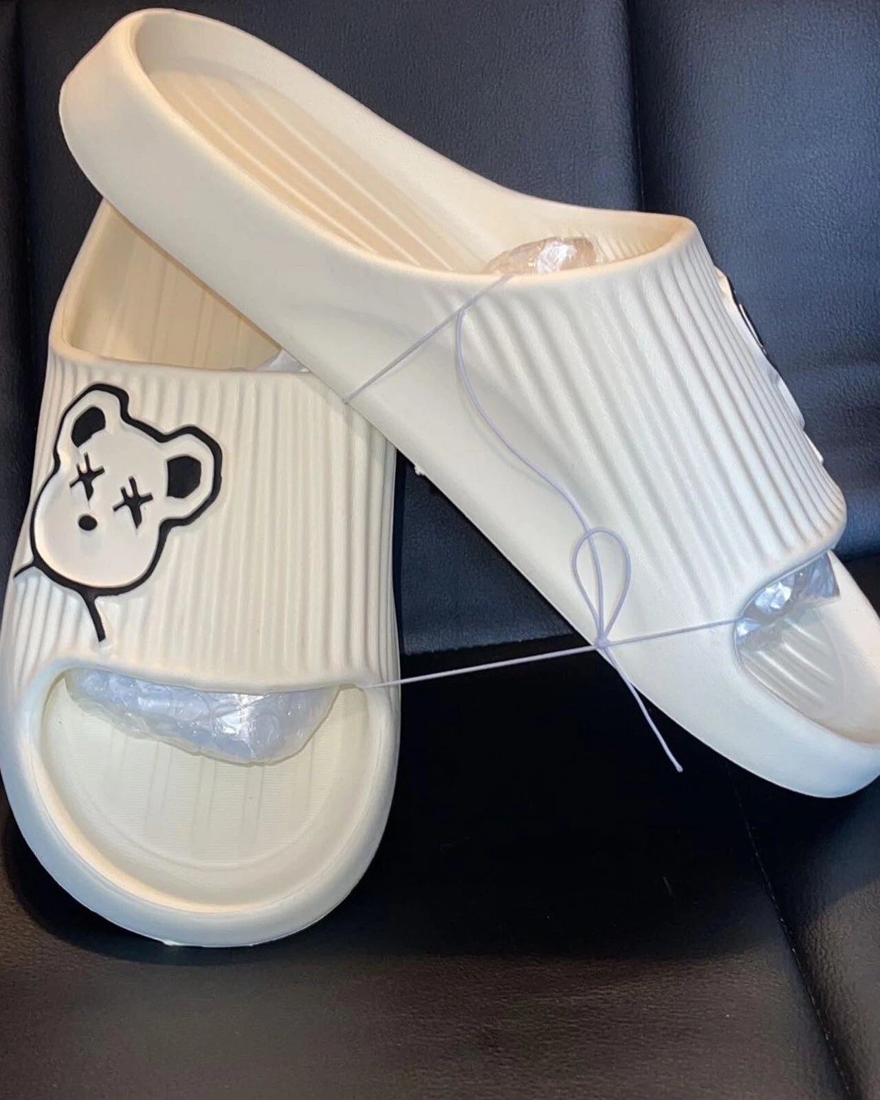 Slides / Sandals, Classic Slides Sandals - White Comfortable- Unisex - Fashion