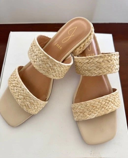 Joie raffia sandal size 9 women's summer style