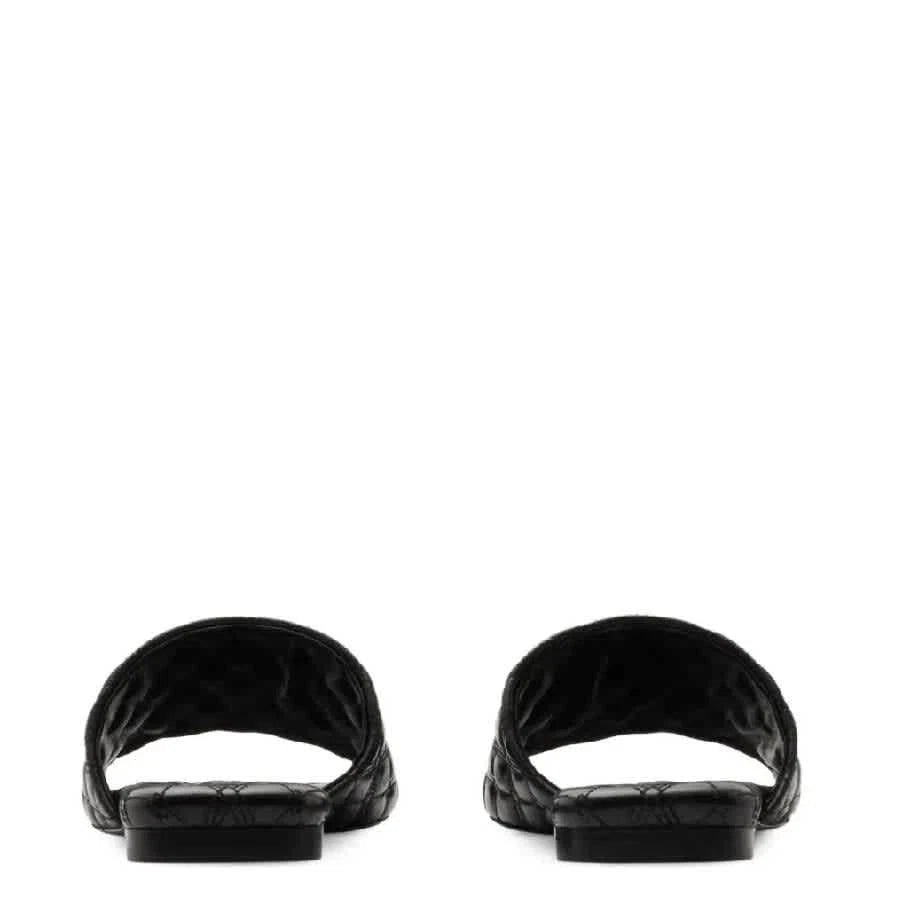 Burberry Quilted Leather Slides