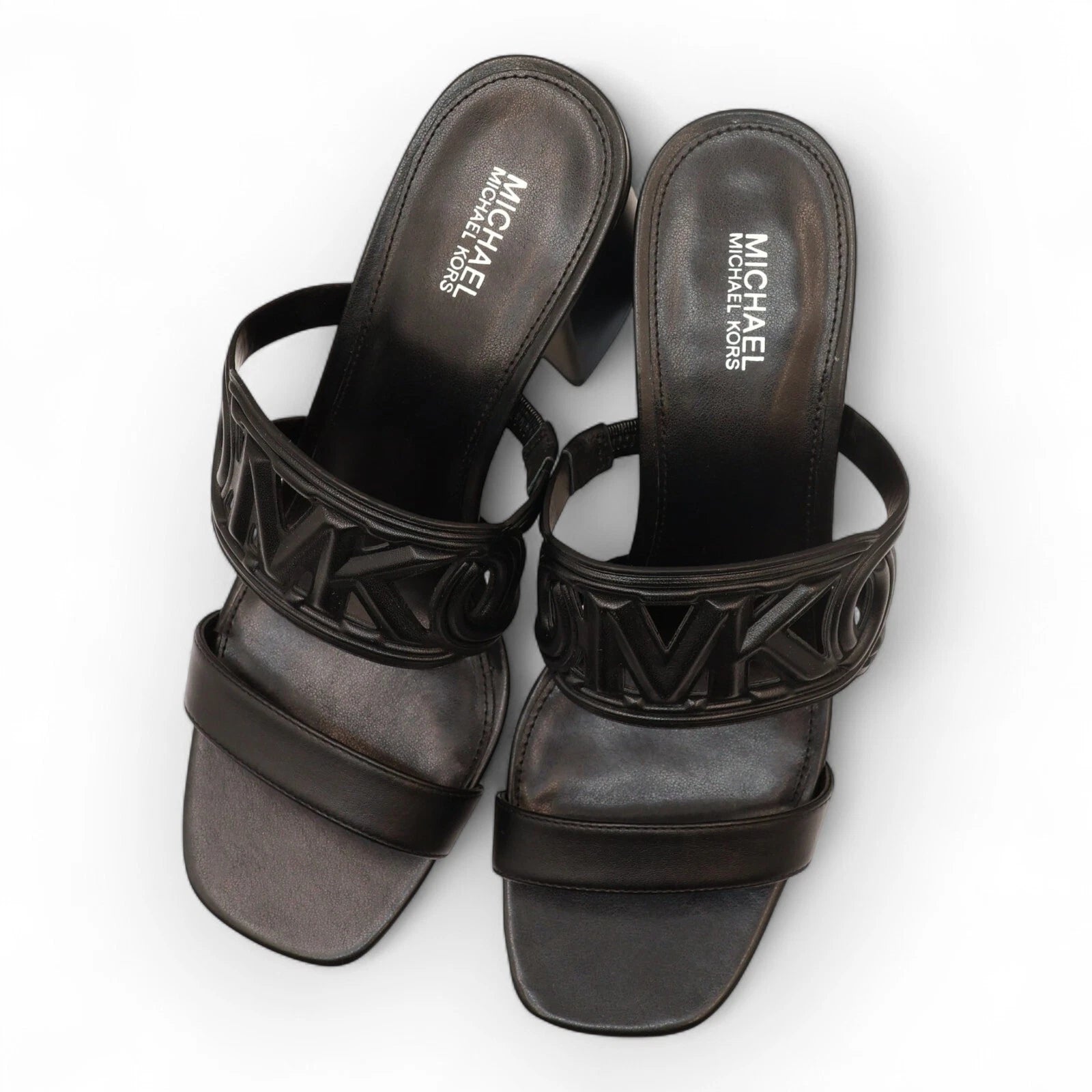 Michael Kors Women's Alma Mid Fashion Slide Sandal Size 8M