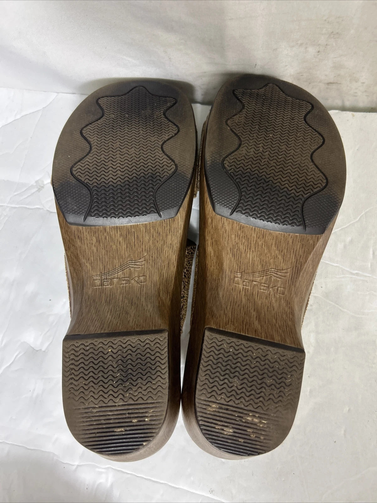 Dansko Sophie Iridescent Double Strap Clog Slide Sandals Sz 41 US Size 10.5 - 11