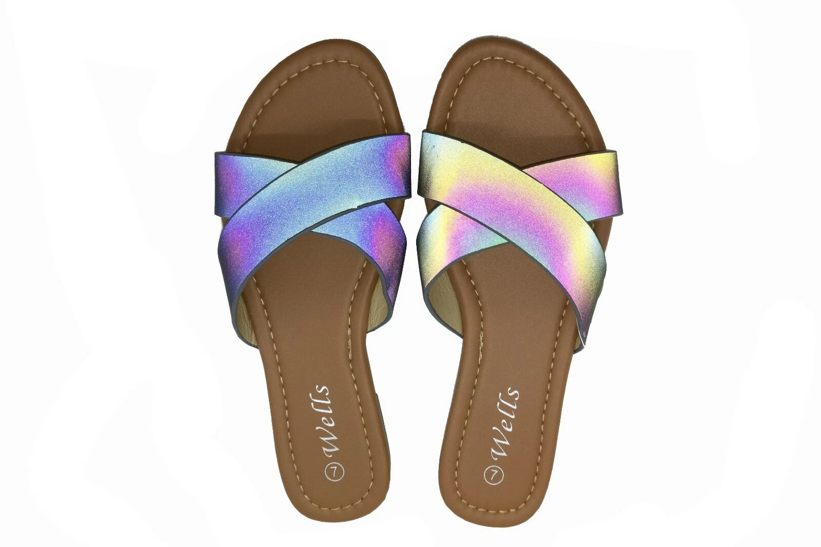 New Women Gladiator Sandals Casual slip on Flip Flops Flat Size Slipper Shoes