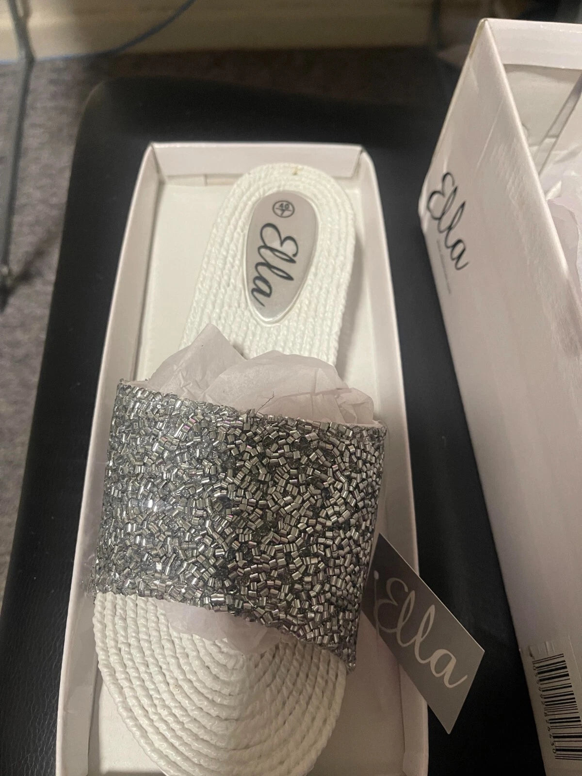 GlitteSandals Backless Slide Sandal Womens Fashion Slip On Summer Casual Women's