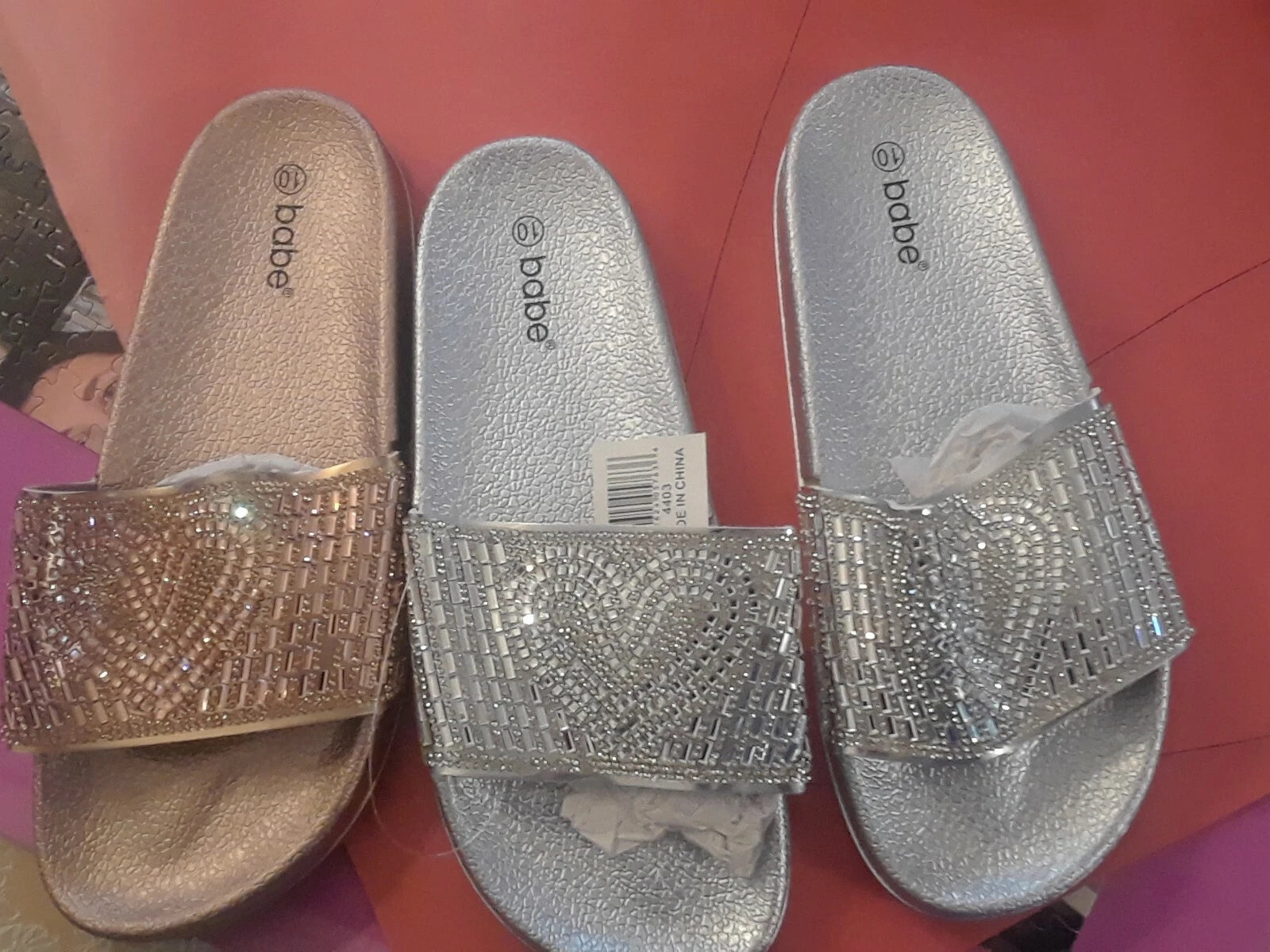 New Womens Ladies summer beach fashion slip sandals