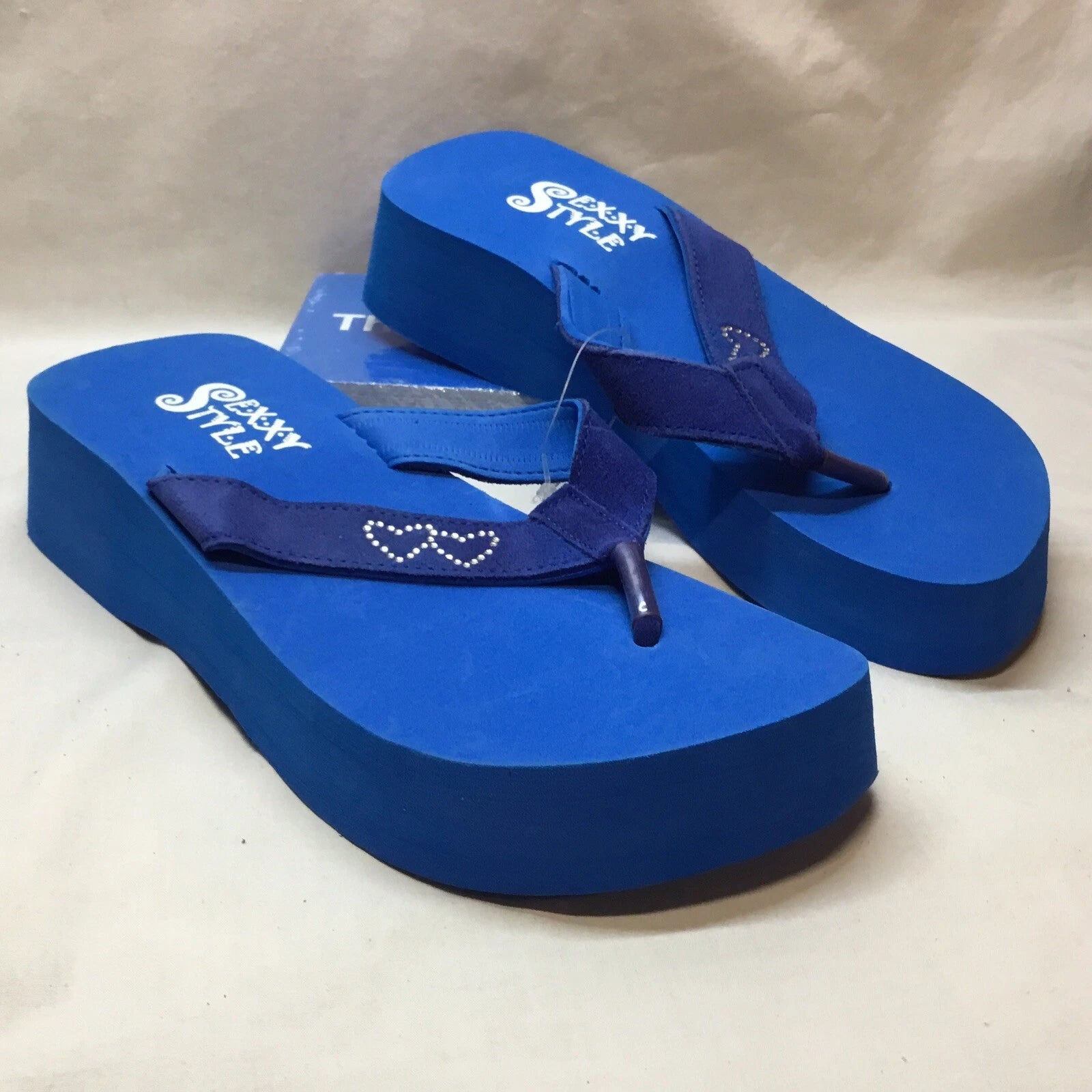 NEW Women's Fashion Beach Wedge Platform Thong Flip Flops Slip On Sandals Shoes