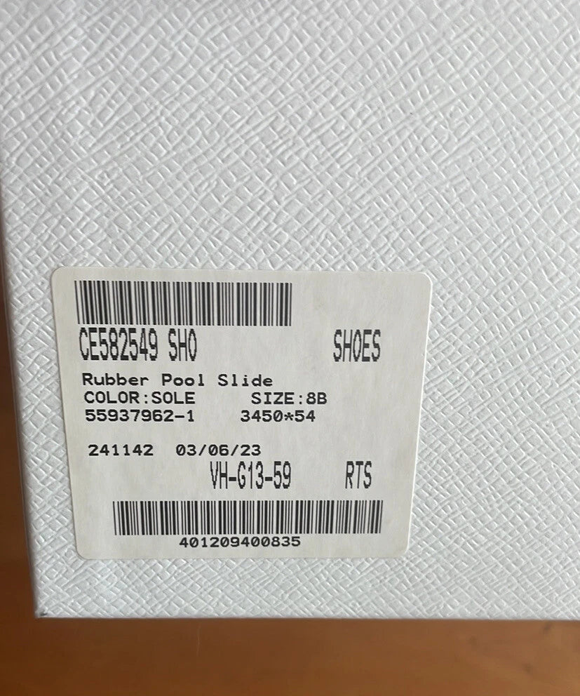 Prada Logo Rubber Pool Platform Slide Sandals - Yellow IT 36 / US 6 (Women’s)