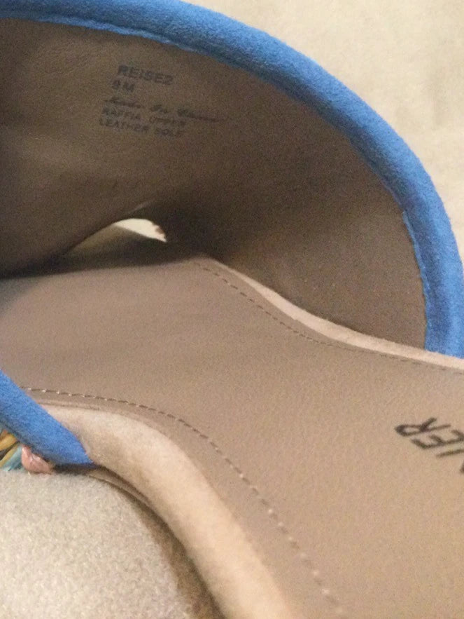 Donald Pliner Reise2 Raffia Slide Sandals