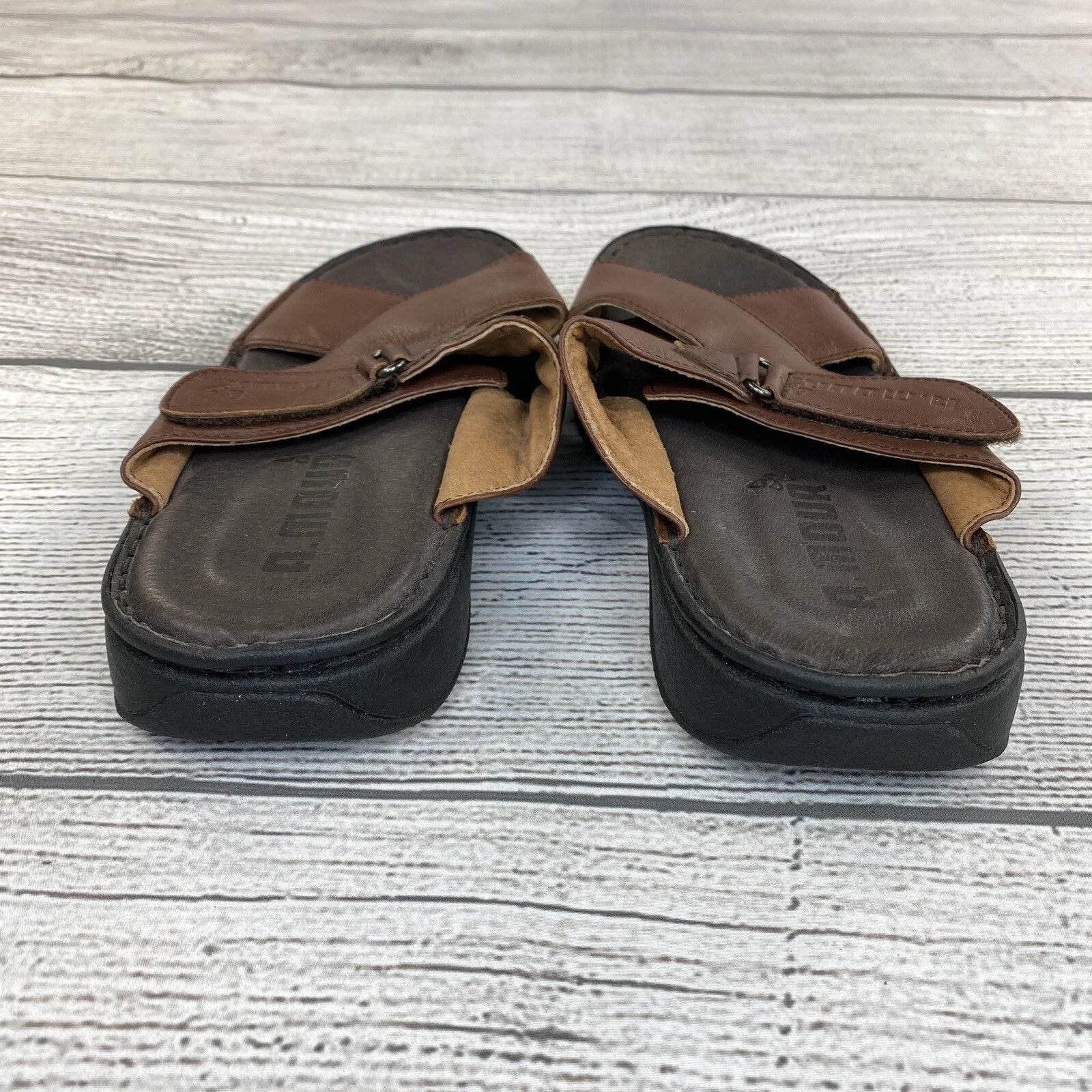 A. MOUR Comfort Slide Sandals Women Size 8 Slip On Adjustable Sandals - NEW