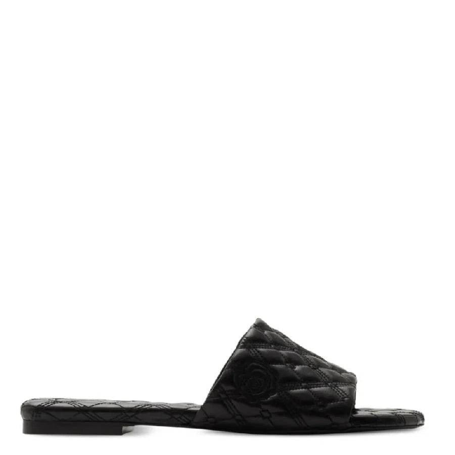 Burberry Quilted Leather Slides