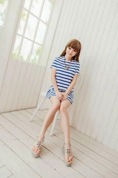 Beaded Women's Flip Flops Platform Sandals Shoes Wedge Heel Bling Roman Fashion