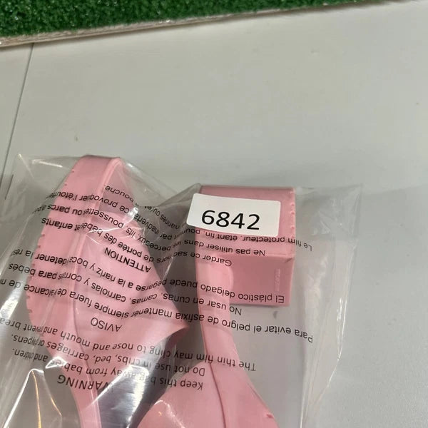 Steve Madden Harlin Platform Slide Sandals Block Heel Pink Y2K Style Womens 7 M