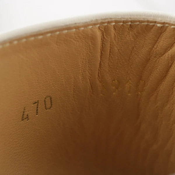 Walter Steiger Italy Women's Sandal Size 8 Block Heel Mule Slide Black White