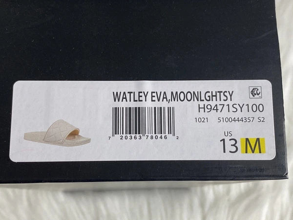 Vince Women's Sz 13 Watley Ivory Slip On Slide Sandals Shoes New