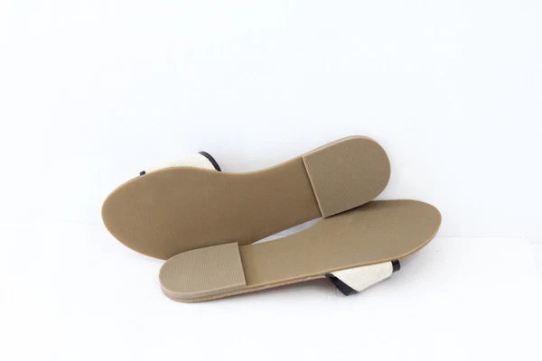 Lands' End Sandals Women Flat Slides New sz 9 Beach Casual Slip on Classic style