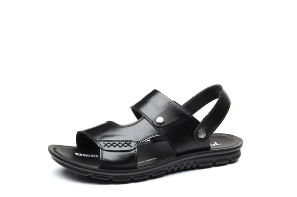 Mens Open Toe Sandals Slingback Slippers Summer Flat Beach Casual Fashion Shoes