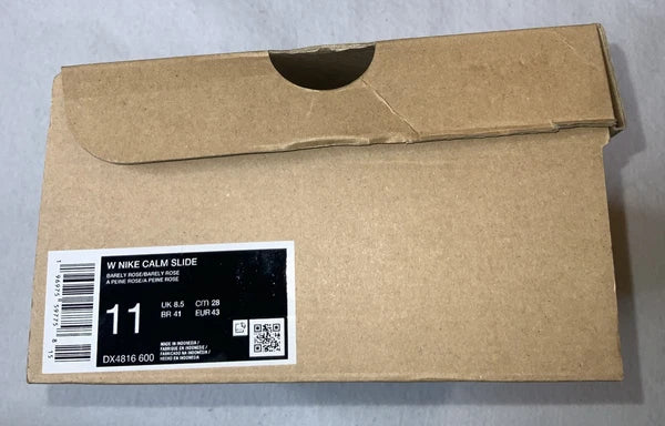 Nike Women's Barely Rose Calm Slide Sandals Style DX4816-600 Size 11 New
