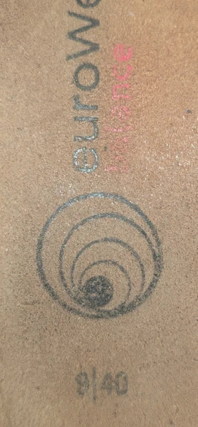 euroWellness Blue Suede  Slide Fashion Sandals Women's Shoes 9 US / 40 EU