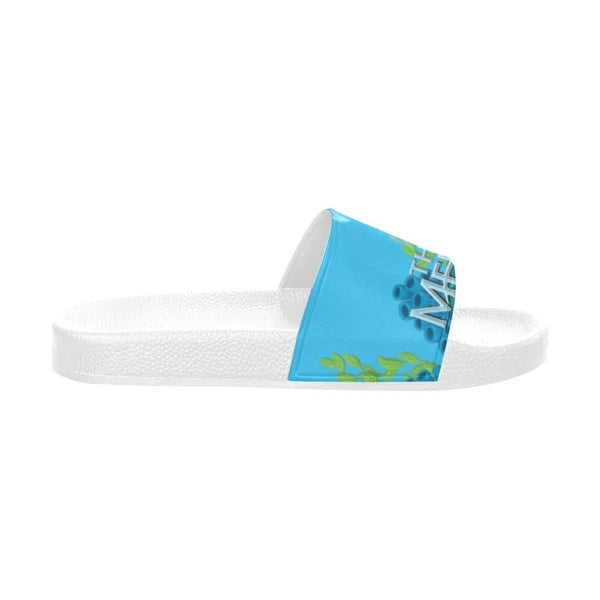 Custom The Little Mermaid Slide Sandals for Women  Personalized Comfort & Style