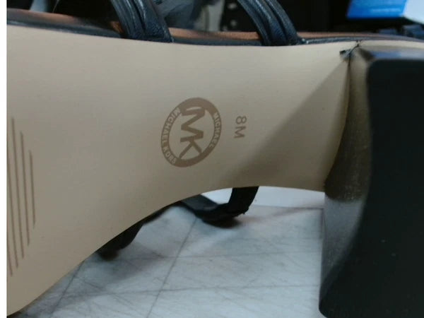 Michael Kors Women's Alma Mid Fashion Slide Sandal Size 8M