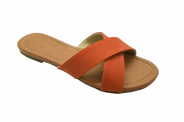 New Women Gladiator Sandals Casual slip on Flip Flops Flat Size Slipper Shoes