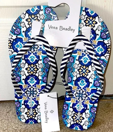 Vera Bradley FLIP FLOPS - U Choose Design Size S M  L  5 6 7  8  9  10 11 (New)