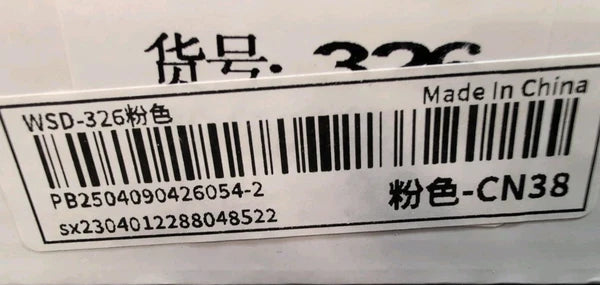 Fashion Double Buckle Slide Sandal Womem's US 7 Pink (60900)