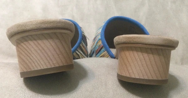 Donald Pliner Reise2 Raffia Slide Sandals