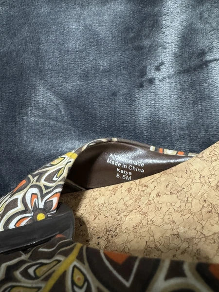 Style And Co Women’s Slide Sandals Size 8.5 Cork Sole