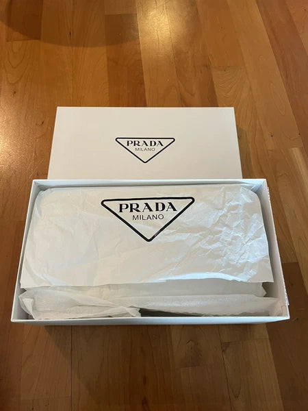 Prada Logo Rubber Pool Platform Slide Sandals - Yellow IT 36 / US 6 (Women’s)